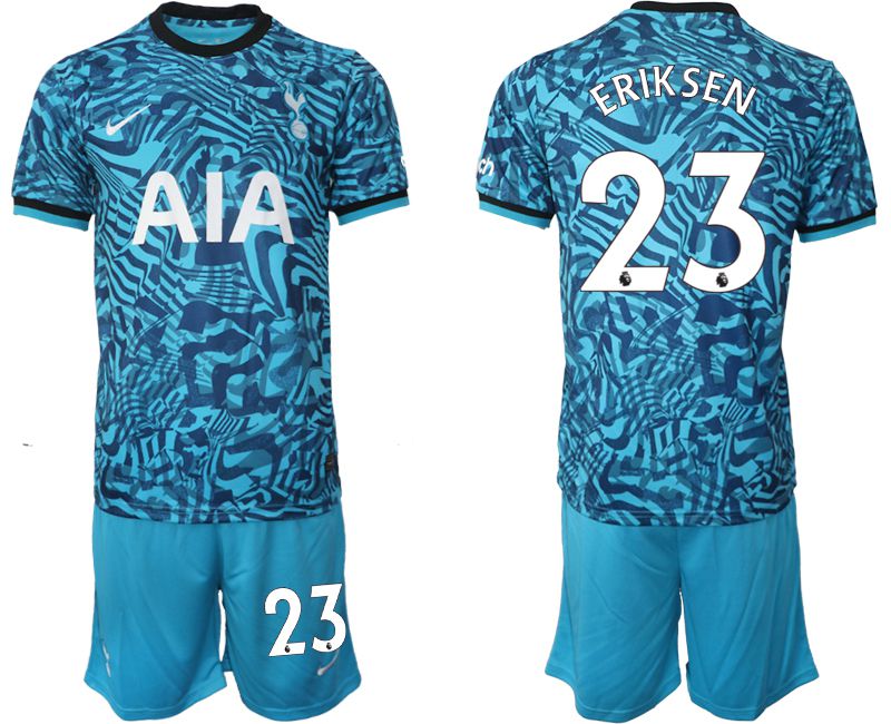 Men 2022-2023 Club Tottenham Hotspur away blue #23 Soccer Jersey